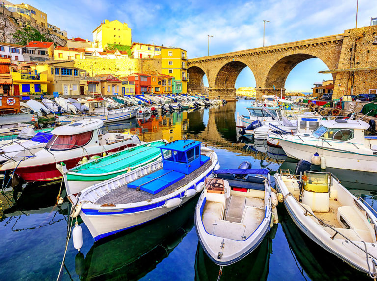 Vallon des Auffes à Marseille • Colorbüs Marseille