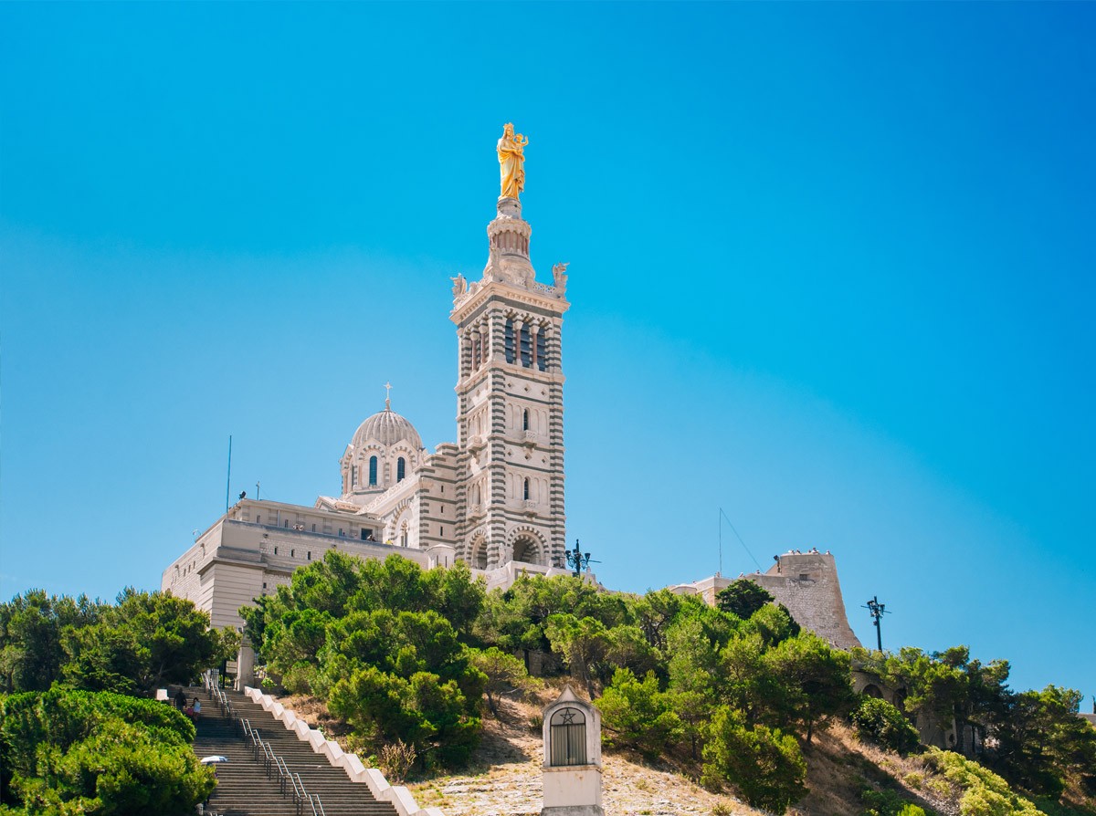 Notre-Dame de la Garde de Marseille • Lieux Emblématiques • Colorbüs