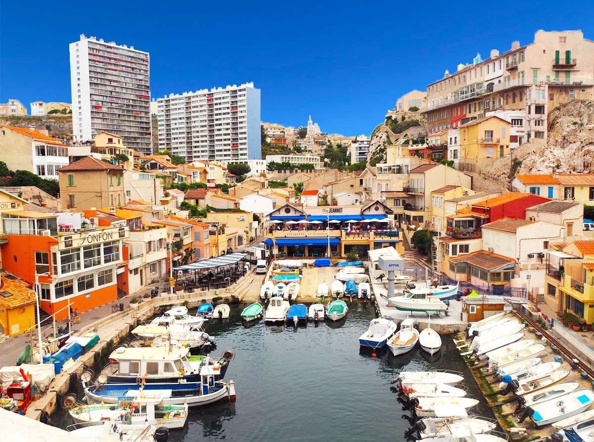 Affiche Marseille - Vallon des Auffes