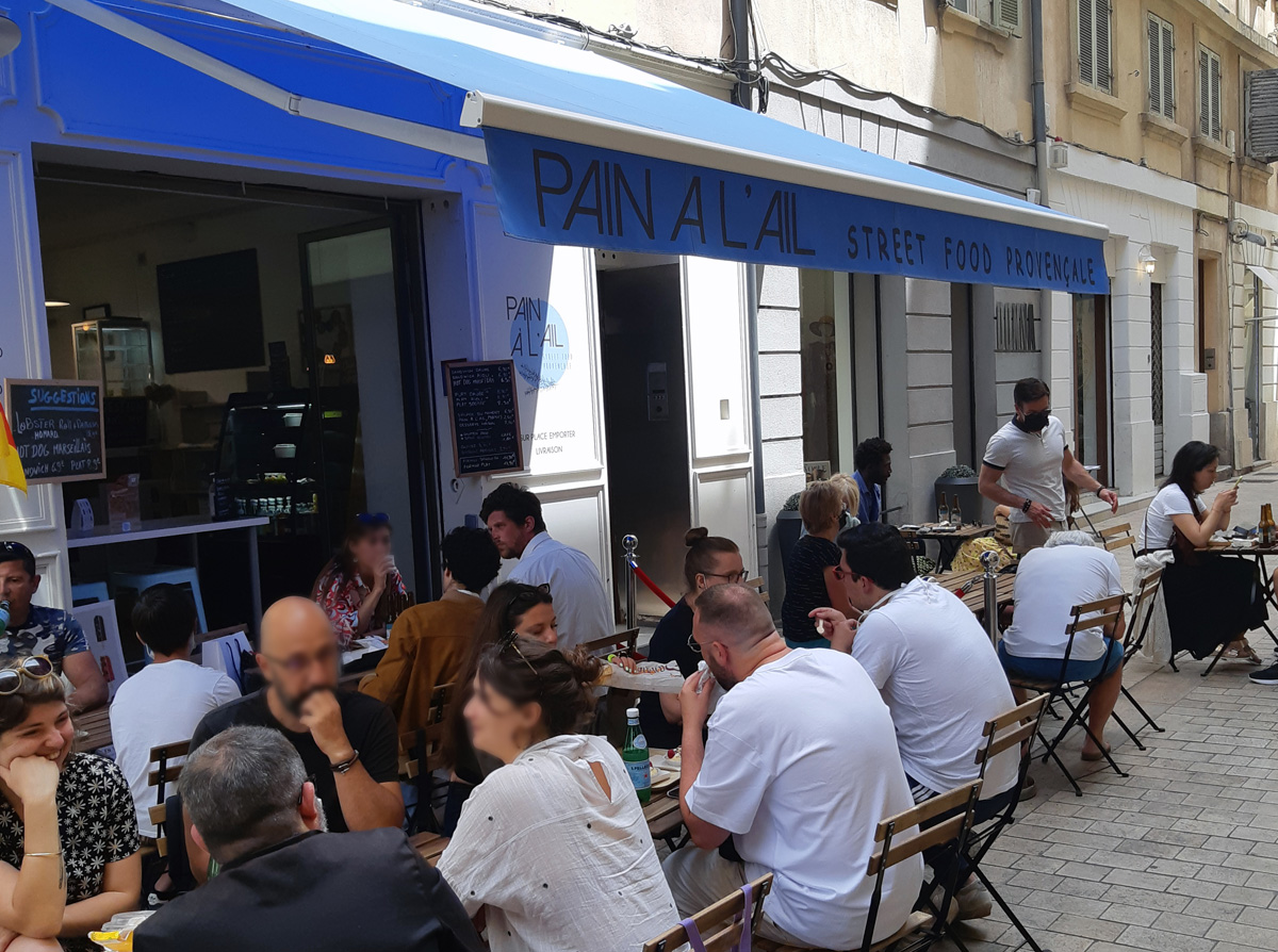 Pain à l'Ail - Street Food Provençale Marseille
