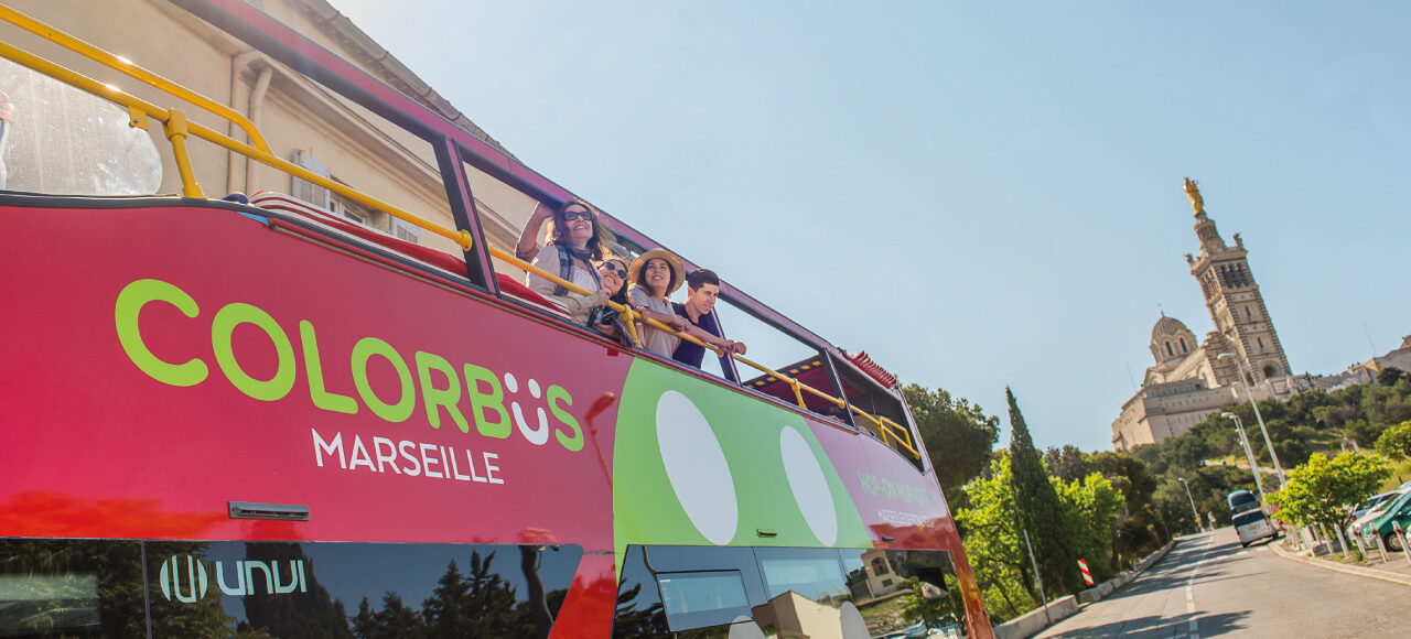 Visite Touristique de Marseille en Bus Panoramique • Colorbüs