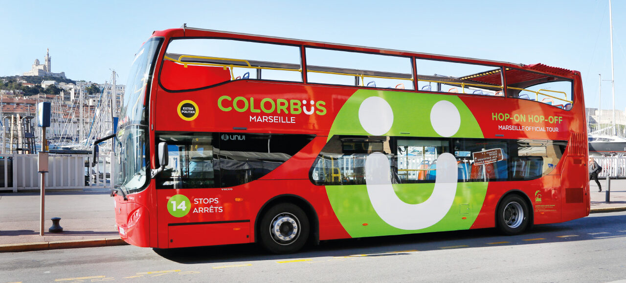 Visite Touristique de Marseille en Bus Panoramique • Colorbüs